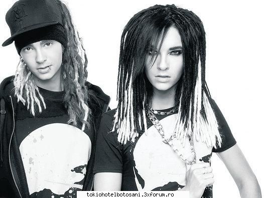 tokio hotel makes mode for h&m tokio hotel makes mode for & hennes & too. they say nothing