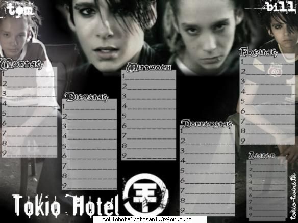 just pain next mai mic....... mai tarziu, resedinta tom, imbraci?t: normal, dc?b: poi stiu iau