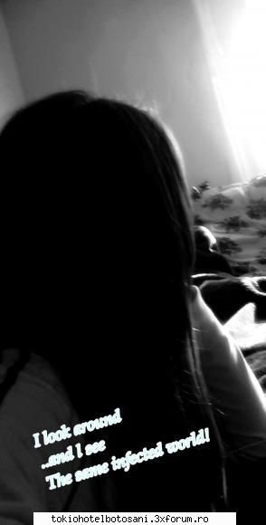 kitty look around ..and see..the same infected world!! &nbsp;