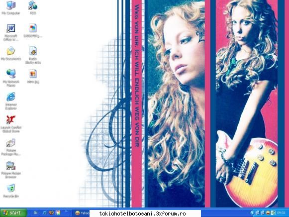 Desktop`urile voastre - zooey toons - Mess, Hi5, Forum, etc.