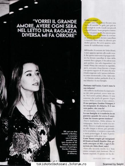 Fostele lui bill - denisse - Bill Kaulitz(vocal)