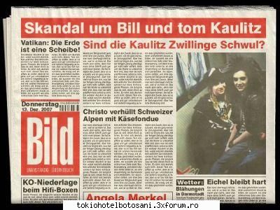 bill si tom gay?????????? - omg!!! fetelor spuneti-mi ca nu e adevarat!! - Tokio Hotel