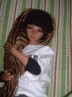 lolz thoma papusa - yep uite si papusa - Tom Kaulitz(chitara)